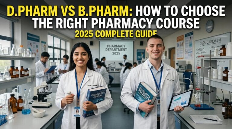 D.Pharm vs B.Pharm How to Choose the Right Pharmacy Course