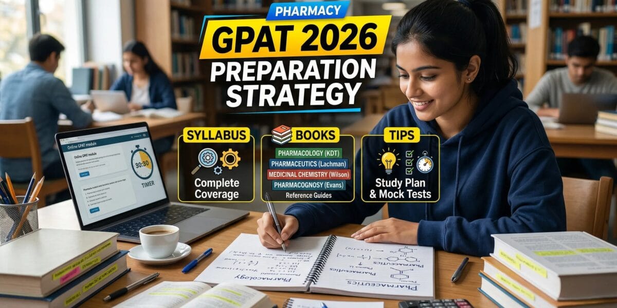 GPAT 2026 Preparation Strategy Syllabus, Books, and Tips