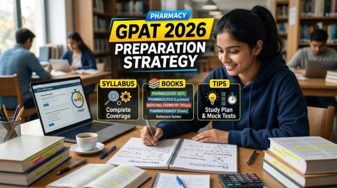 GPAT 2026 Preparation Strategy Syllabus, Books, and Tips