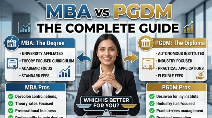 MBA vs PGDM: What is the Difference and Which is Better?