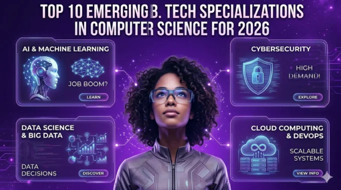 Top 10 Emerging B. Tech Specializations in Computer Science for 2026