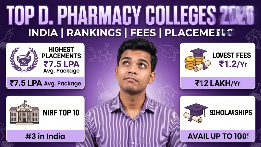 Top D. Pharmacy Colleges in India 2026