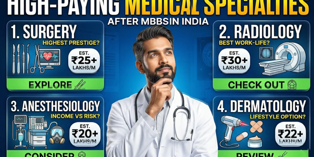Top High-Paying Medical Specializations After MBBS in India