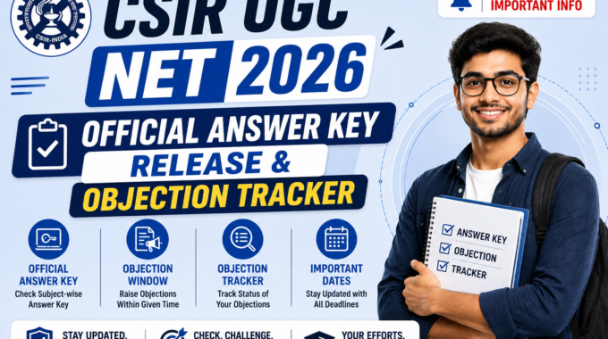 CSIR UGC NET 2026 Official Answer Key Release & Objection Tracker