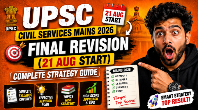 UPSC Civil Services Mains 2026 Final Revision